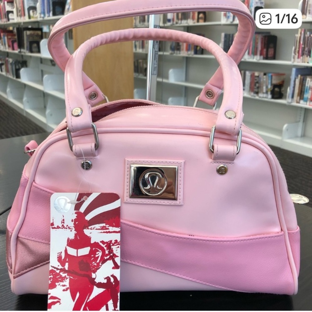 Lululemon Athletica Pink Sugar Tote Bag